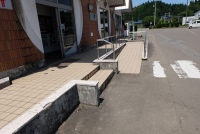 情報プラザ入口手前