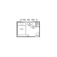 客室（３２２）平面図