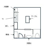 107号室間取り