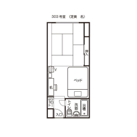 客室（３１０）平面図