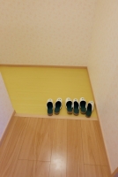 宿泊棟女子トイレ入口