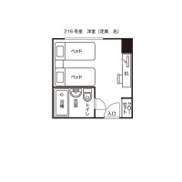 ツイン（２１６号室）