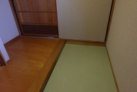 脱衣場への入口（女湯）