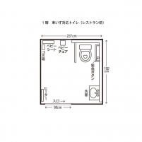 車いす対応トイレ