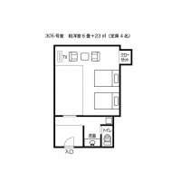 和洋室（３０５号室）