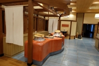 レストラン通路