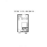 シングル（東館１６０号室）