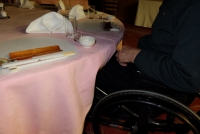 宴会場テーブル