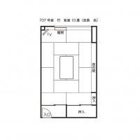 和室（竹の間／７０７号室）