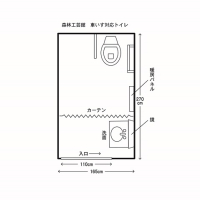 車いす用トイレ（森林館）