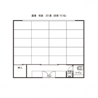 和室（アカシア）平面図