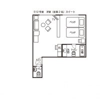 特別室（５１２）平面図