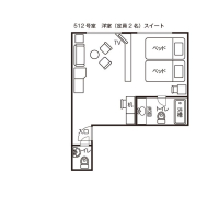 特別室（５１２）平面図