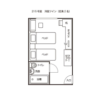 ツイン（２１５号室）