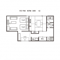 和洋室（別館８０２号室）