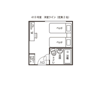 ツイン（４１３号室）