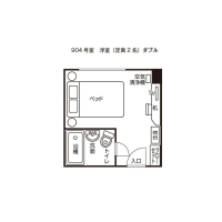 コンフォートダブル（９０４）平面図