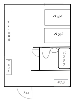301号室　間取