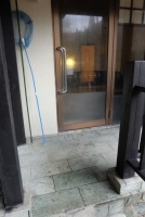 大浴場（男湯）　露天風呂入口