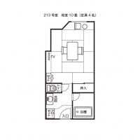 和室１０畳（２１３号室）