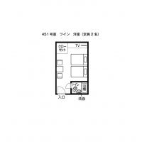 ツイン（４５１号室）