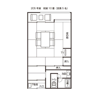 和室（２０５号室　芙蓉）