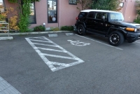 障がい者専用駐車場