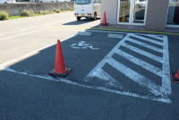 障がい者専用駐車場