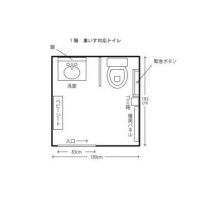 車いす用トイレ